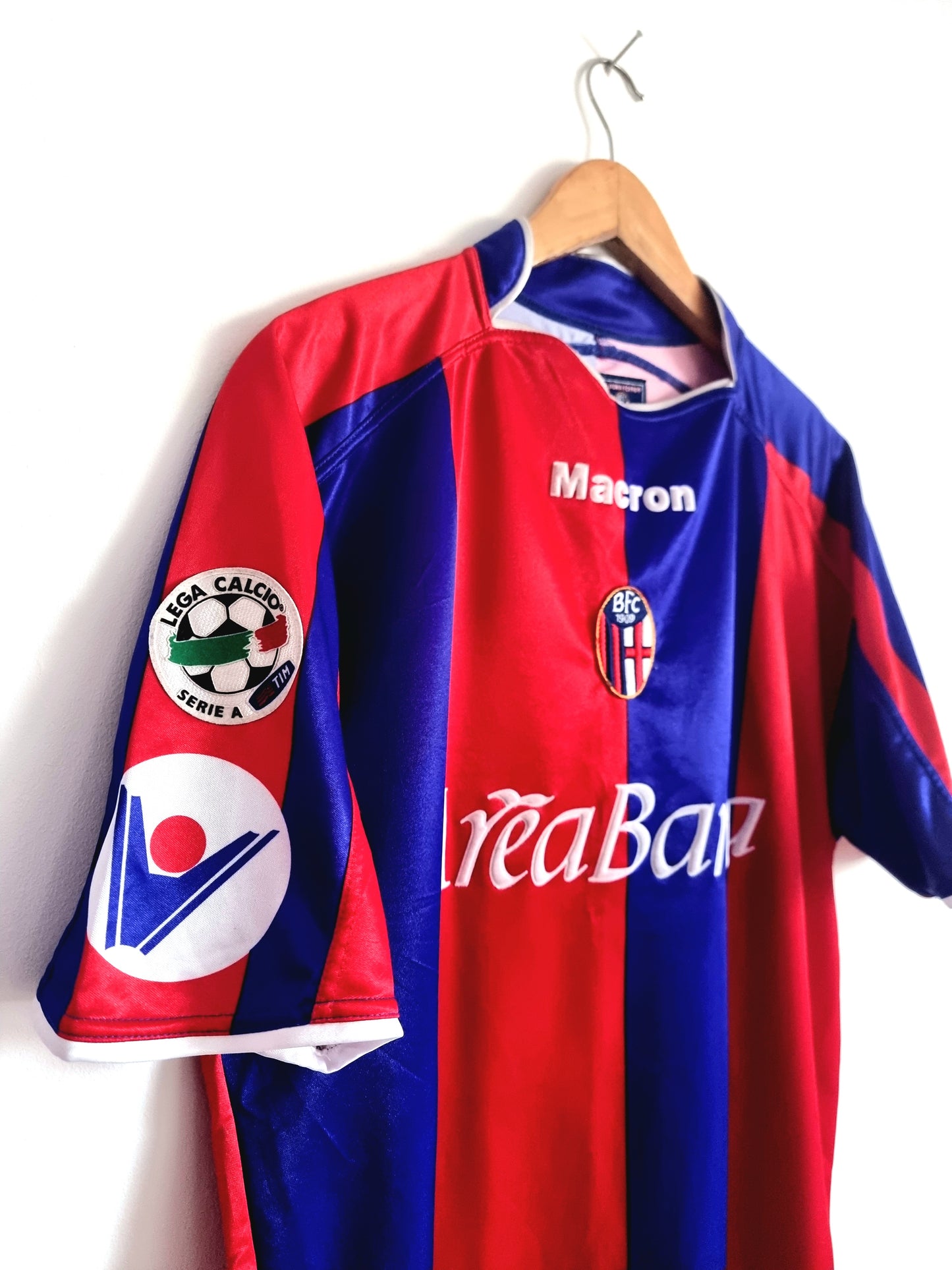 Macron Bologna 03/04 'Signori 10' Home Shirt Medium