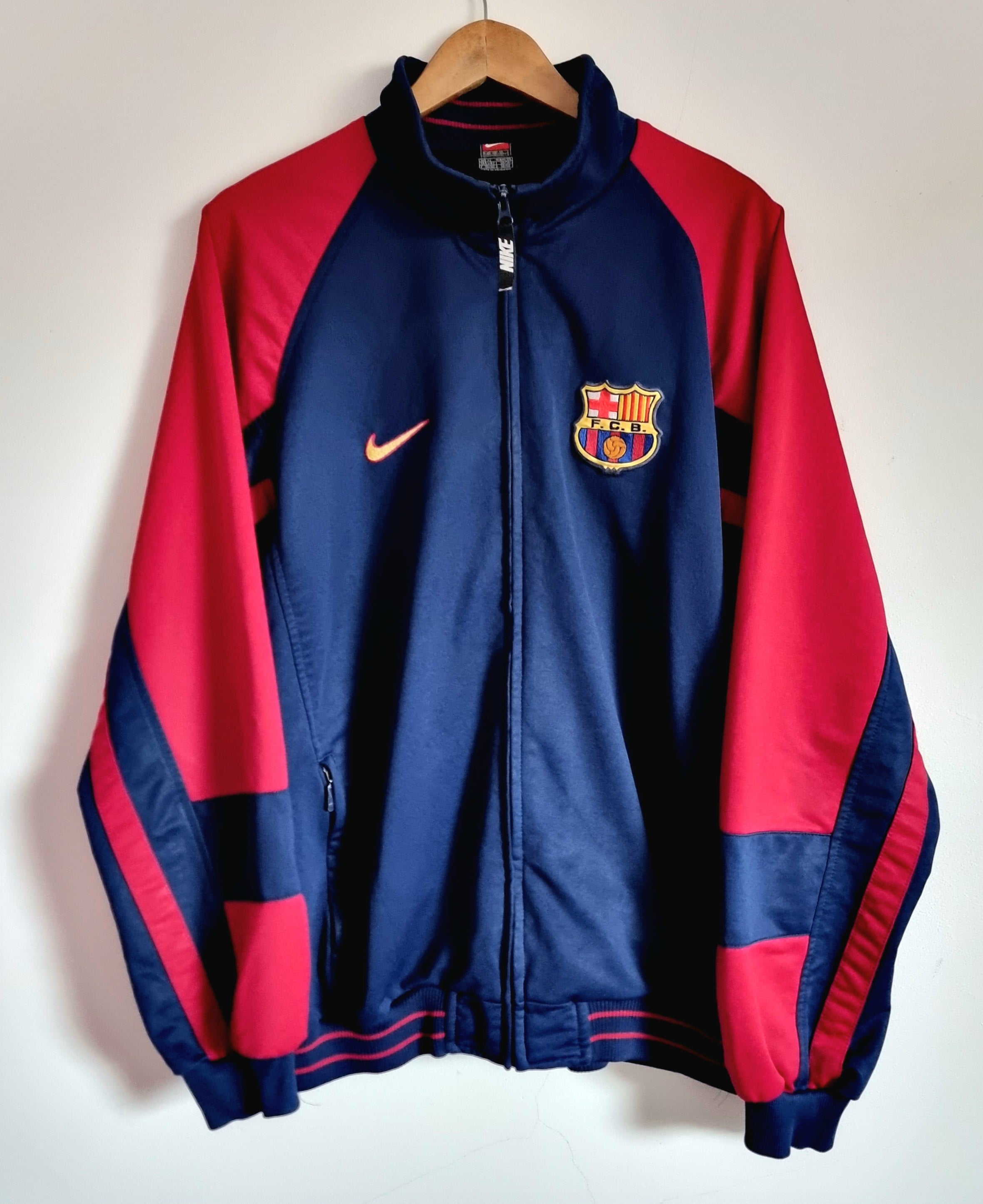 Nike Barcelona 98/99 Track Jacket XL – Granny's Football Store