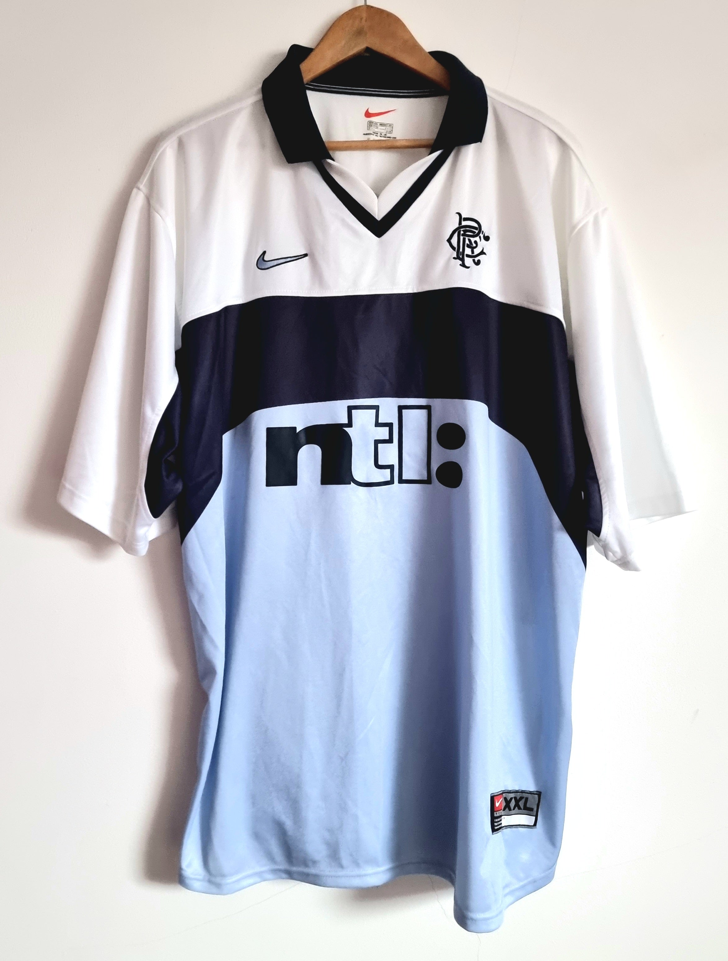 Nike Rangers 99/00 Away Shirt XXL – Granny's Football Store