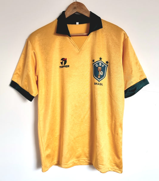 Topper Brazil 89/91 Home Shirt Large