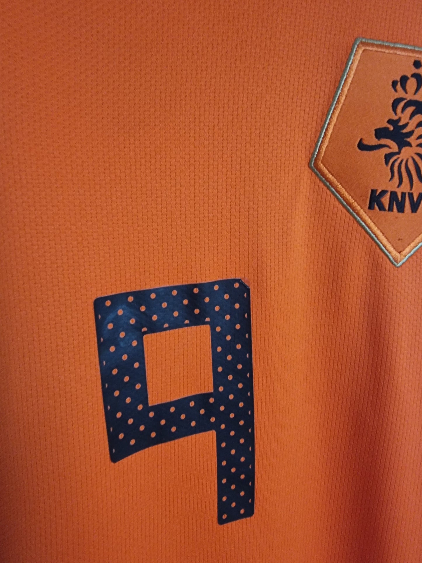 Nike Holland 10/11 'V.Persie 9' Home Shirt Medium