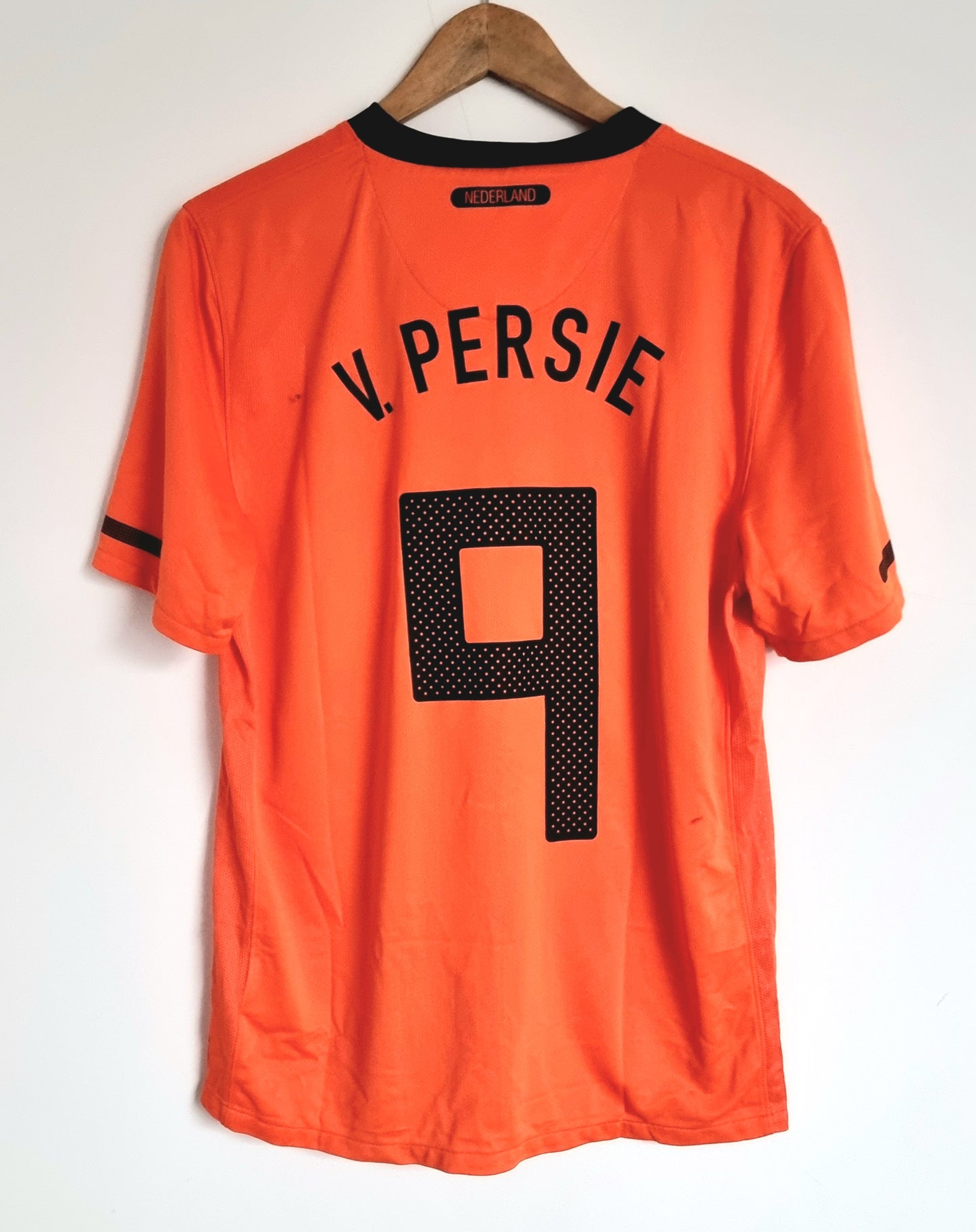 Nike Holland 10/11 'V.Persie 9' Home Shirt Medium