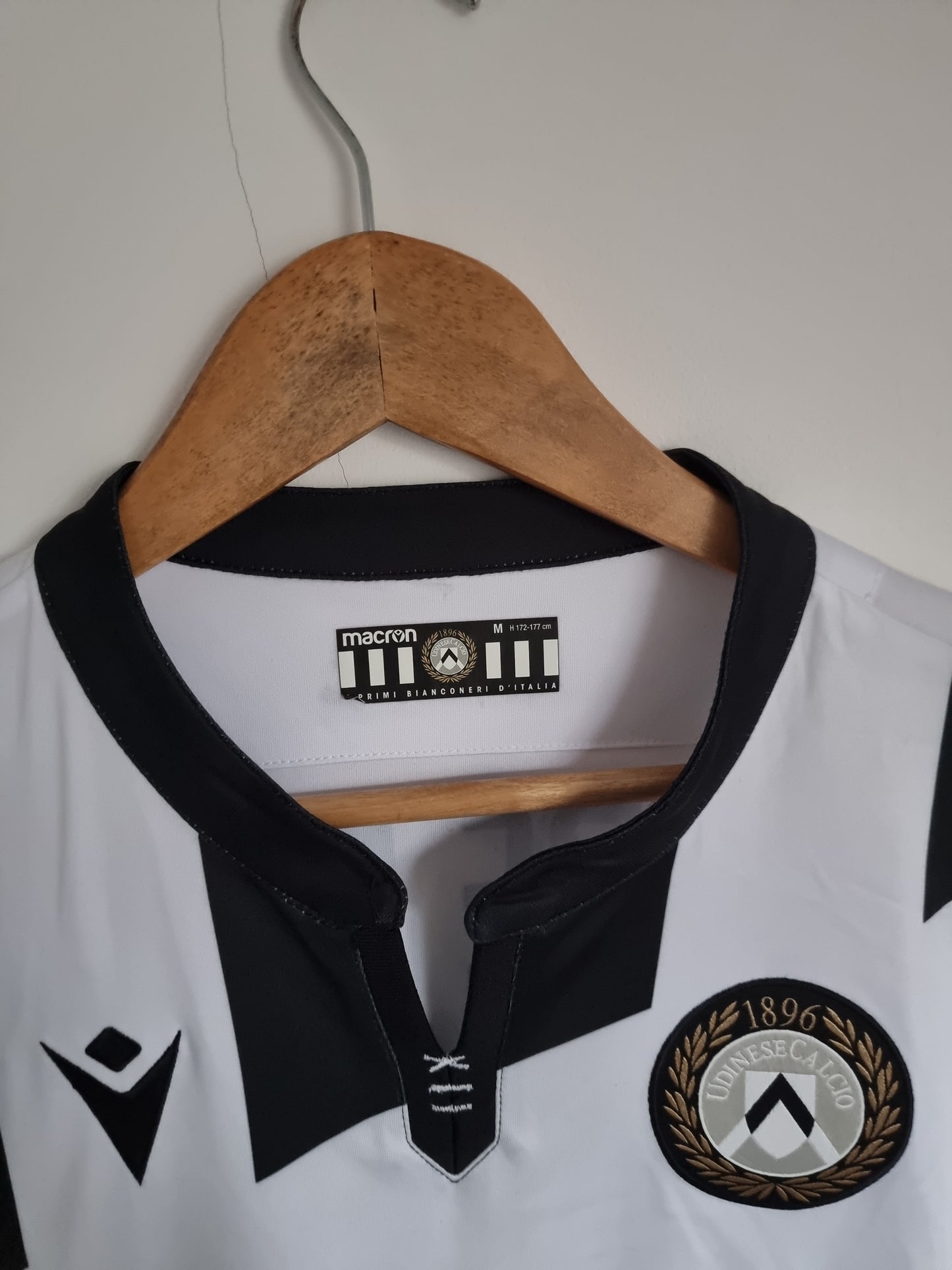 Macron Udinese 19/20 'R. De Paul 10' Player Issue Shirt Medium