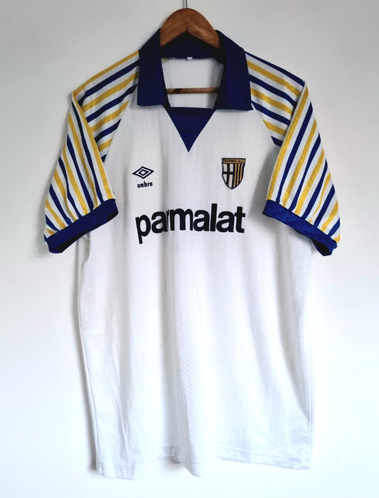 Umbro Parma 89/90 Match Issue Home Shirt XL