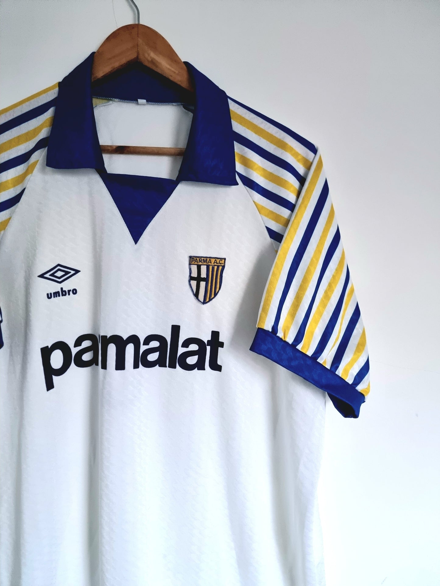 Umbro Parma 89/90 Match Issue Home Shirt XL