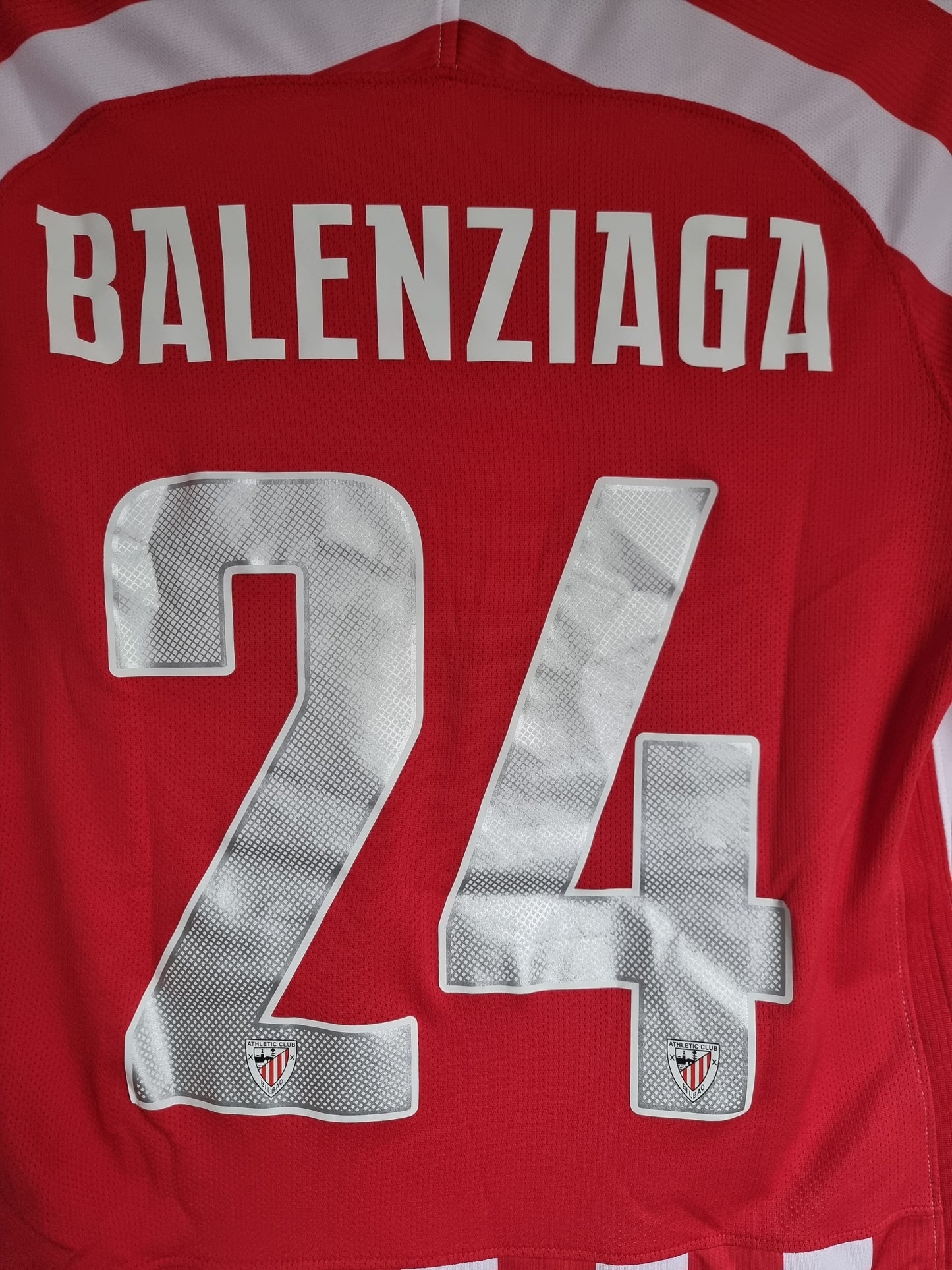 Nike Athletic Bilbao 16/17 'Balenziaga 24' Match Issue Home Shirt Medium