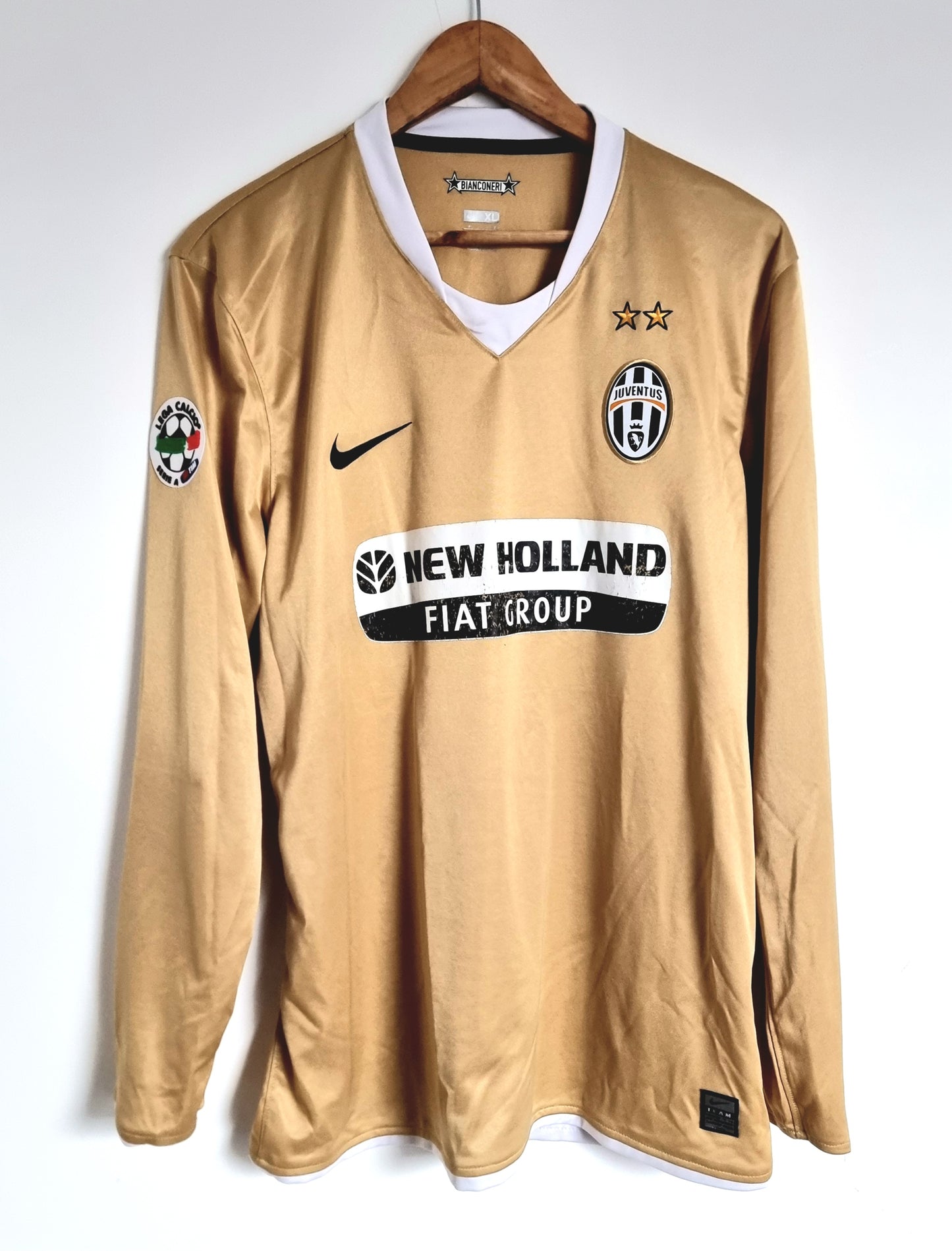 Nike Juventus 09/10 'Ariaudo 23' Long Sleeve Match Issue Away Shirt XL