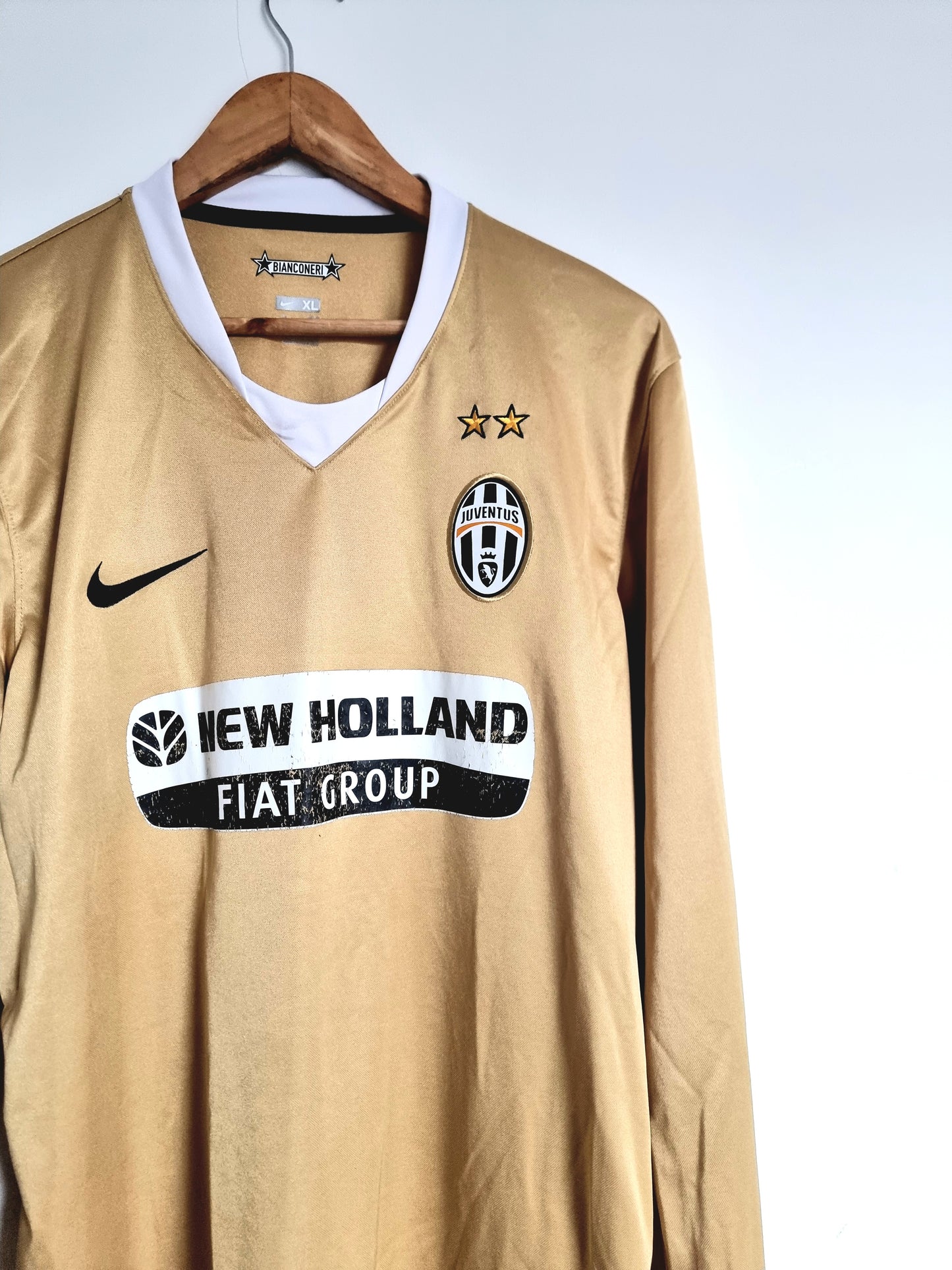 Nike Juventus 09/10 'Ariaudo 23' Long Sleeve Match Issue Away Shirt XL