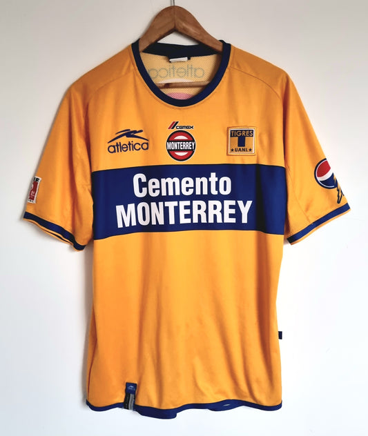 Atletica Tigres 02/03 Home Shirt Large