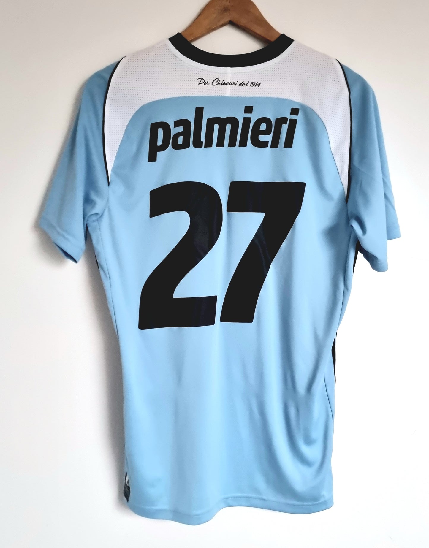 Adidas Virtus Entella 21/22 'Palmieri 27' Player Issue Home Shirt Medium