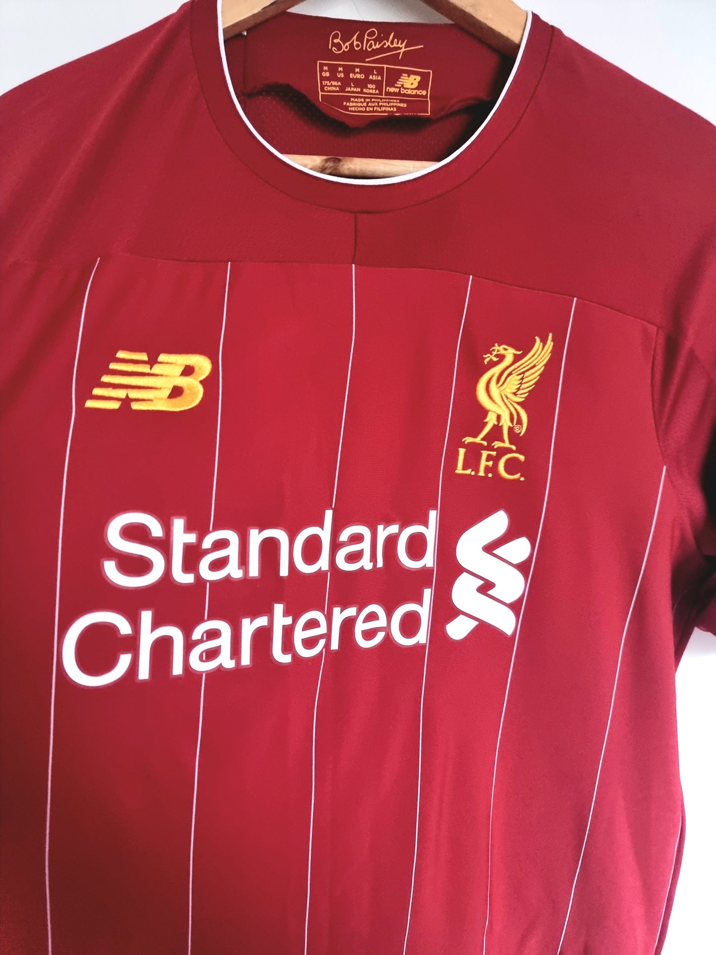 New Balance Liverpool 19/20 Home Shirt Medium