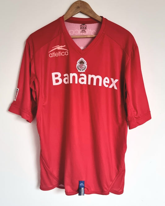 Atletica Deportivo Toluca 04/05 '4 (Rosada)' Home Shirt Large