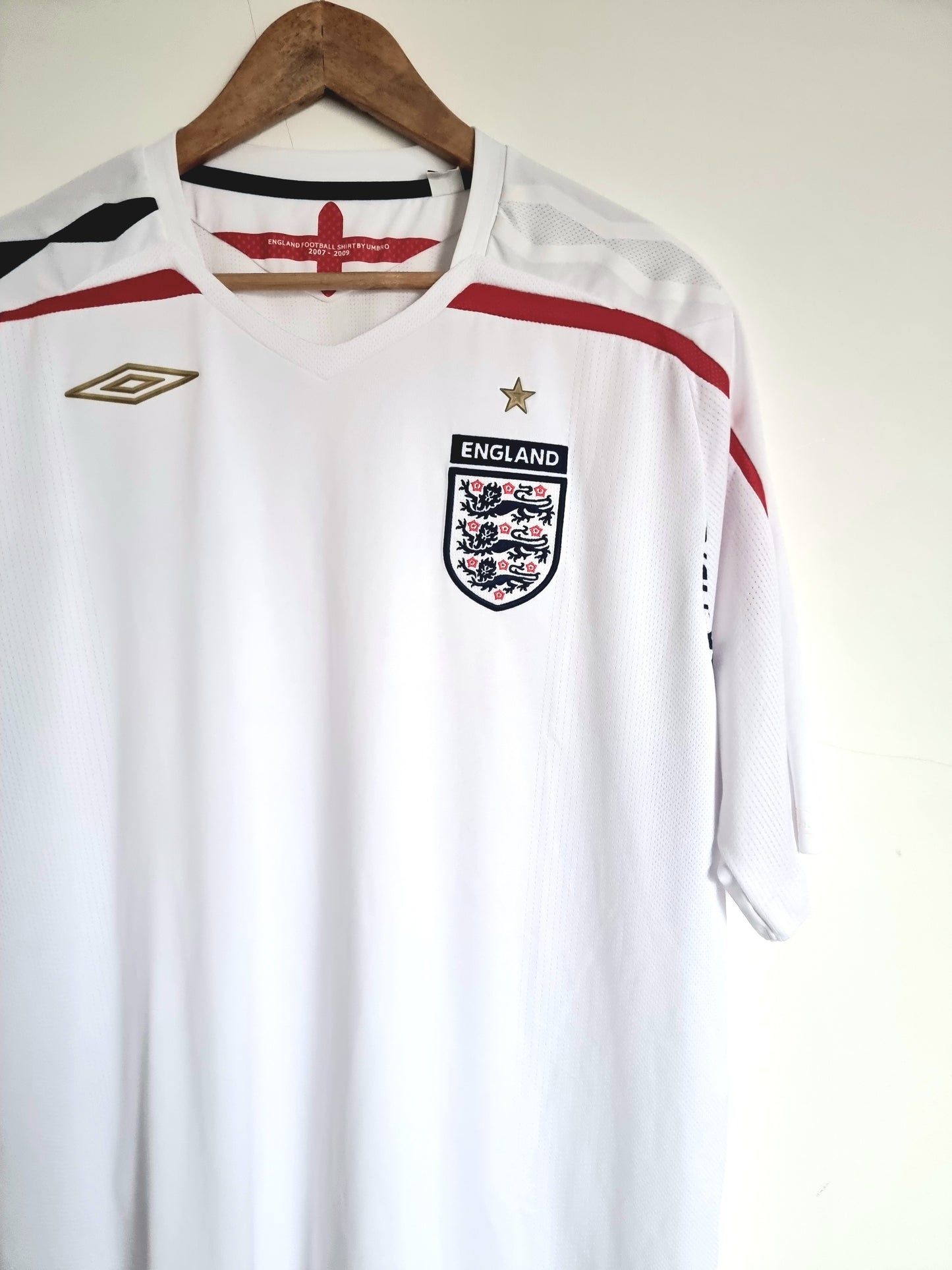 Umbro England 07/09 Home Shirt XXL