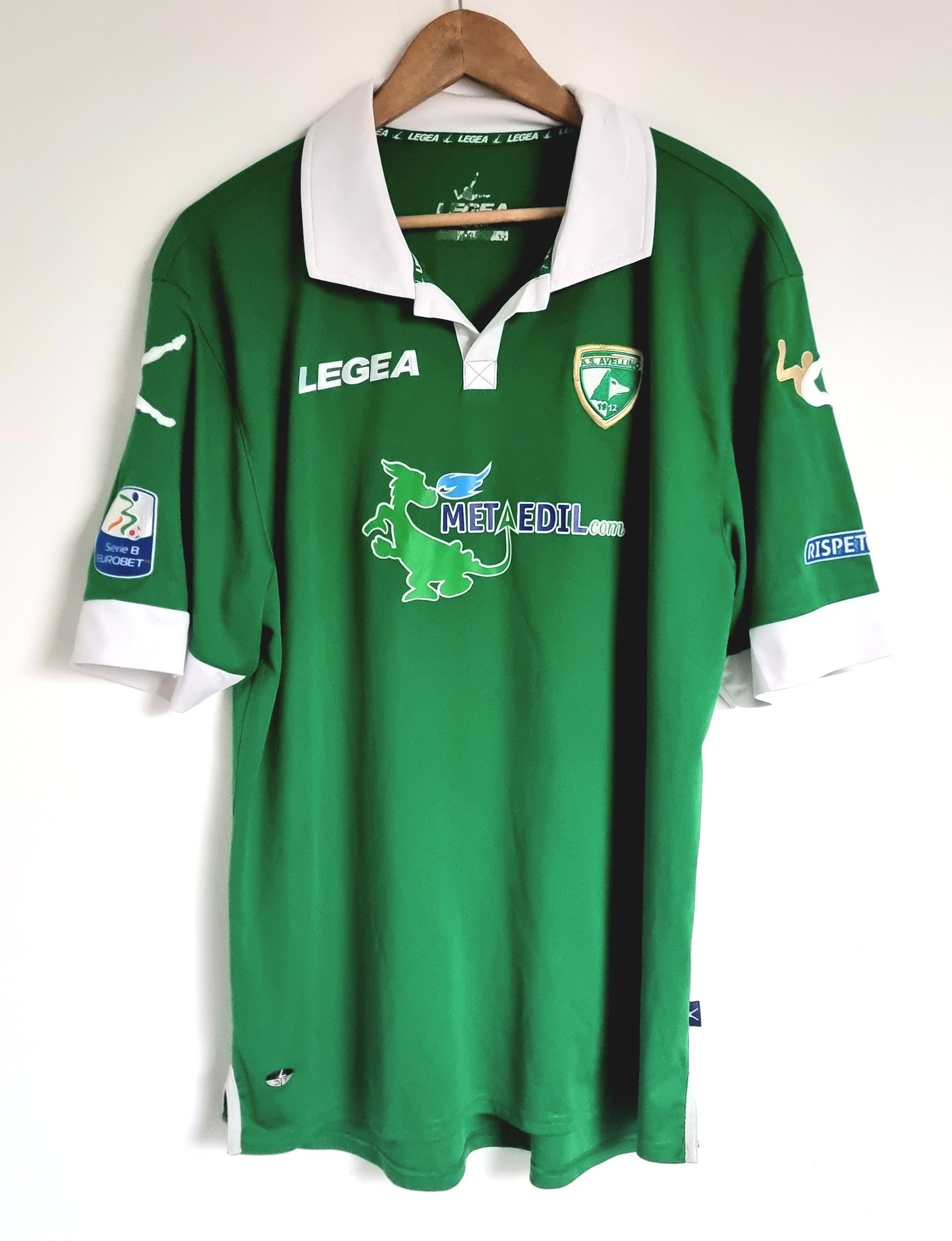 Legea Avellino 13/14 'Fabbro 6' Match Issue Home Shirt XL