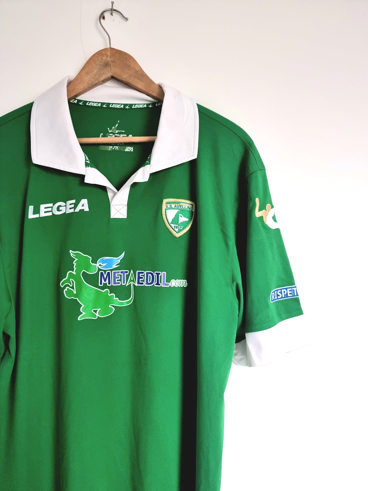 Legea Avellino 13/14 'Fabbro 6' Match Issue Home Shirt XL