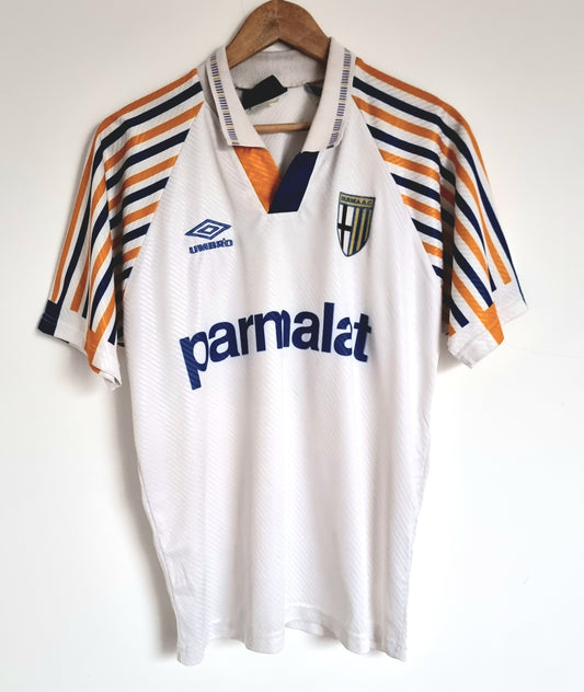 Umbro Parma 91/92 '11 (Brolin)' Home Shirt Medium