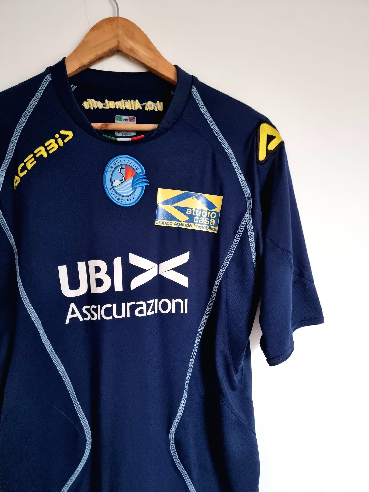 Acerbis Albinoleffe 10/11 'Bergamelli 3' Match Issue Away Shirt XL