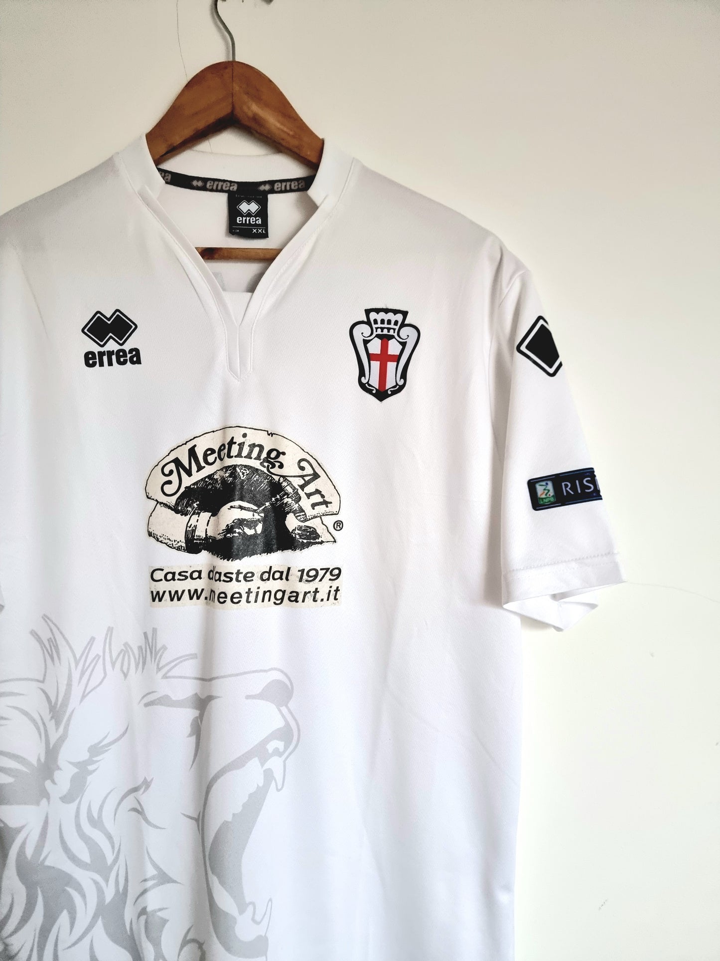 Errea Pro Vercelli 16/17 'Legati 13' Match Issue Home Shirt XXL