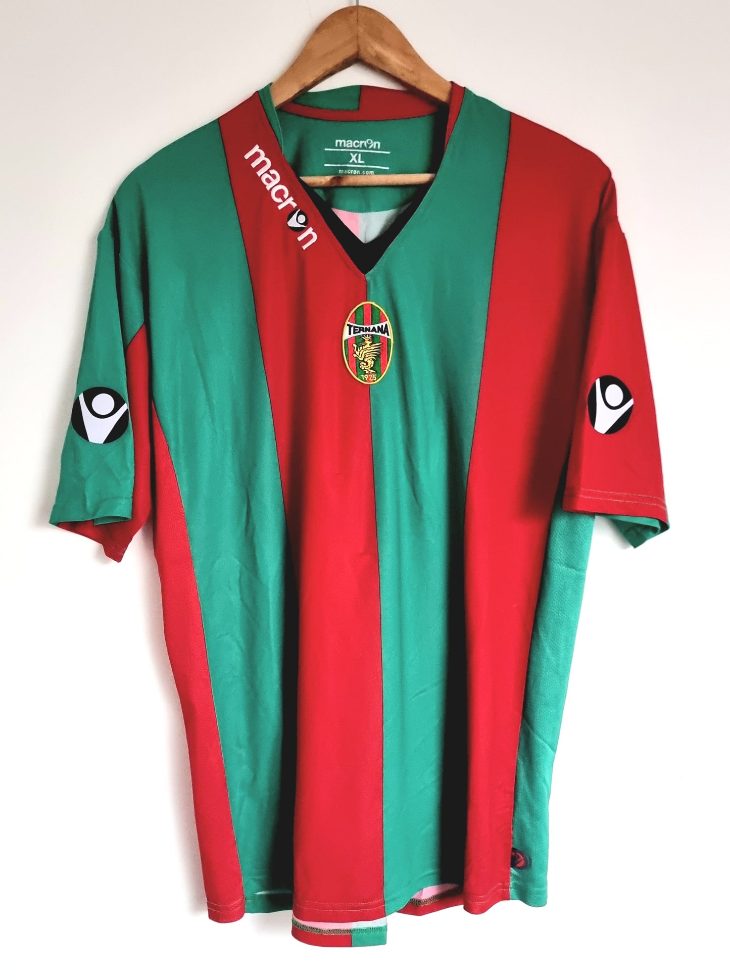 Macron Ternana 08/09 'Sartor 5' Signed Home Shirt XL