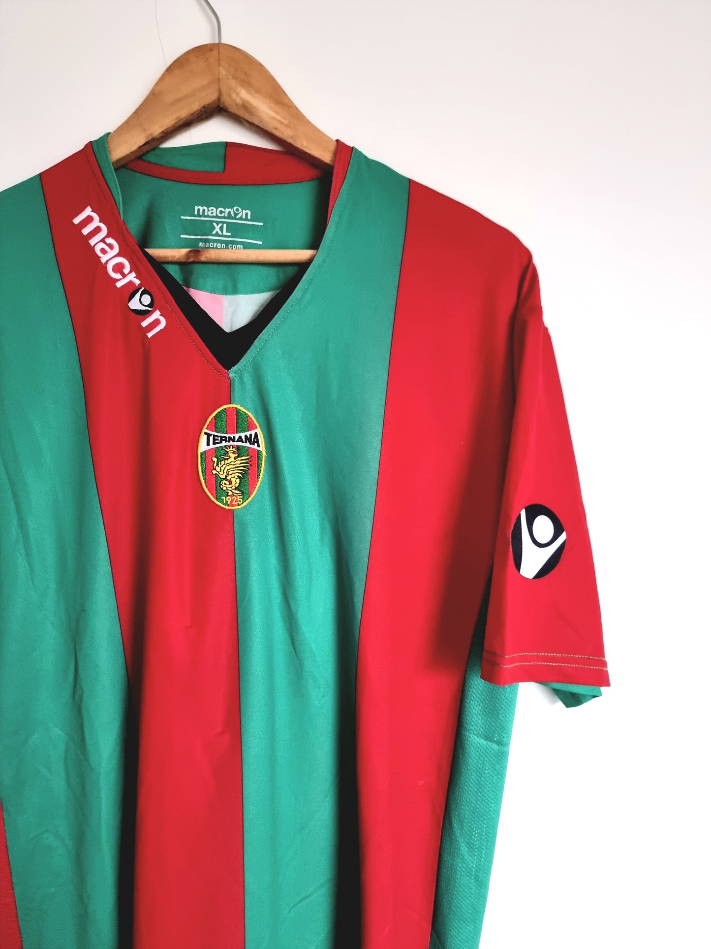 Macron Ternana 08/09 'Sartor 5' Signed Home Shirt XL