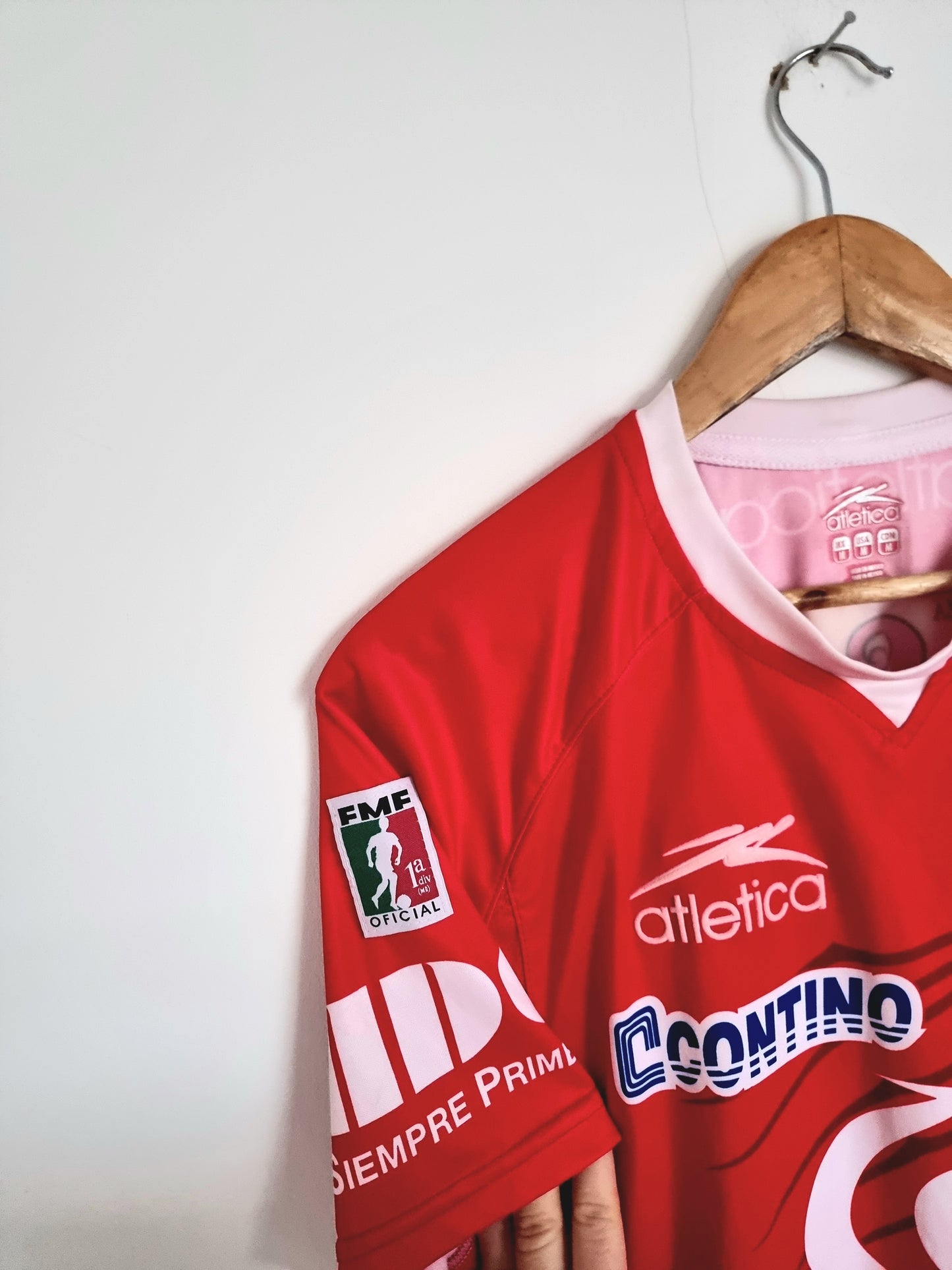 Atletica Tiburones Rojos Veracruz 07/08 'Rios 13' Home Shirt Medium