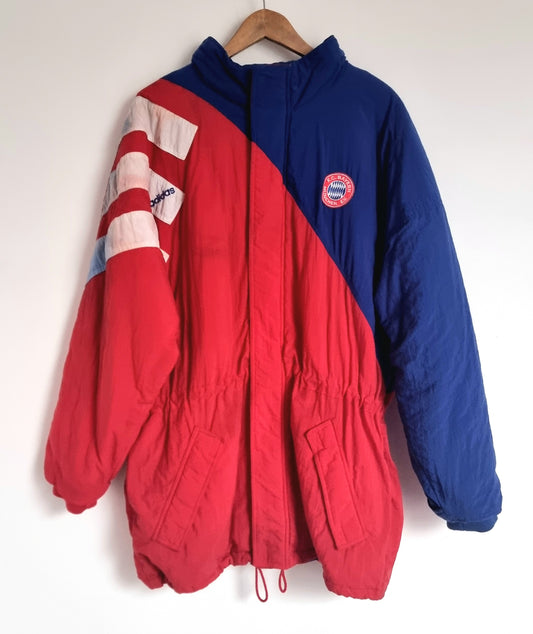Adidas Bayern Munich 93/95 Padded Jacket Large