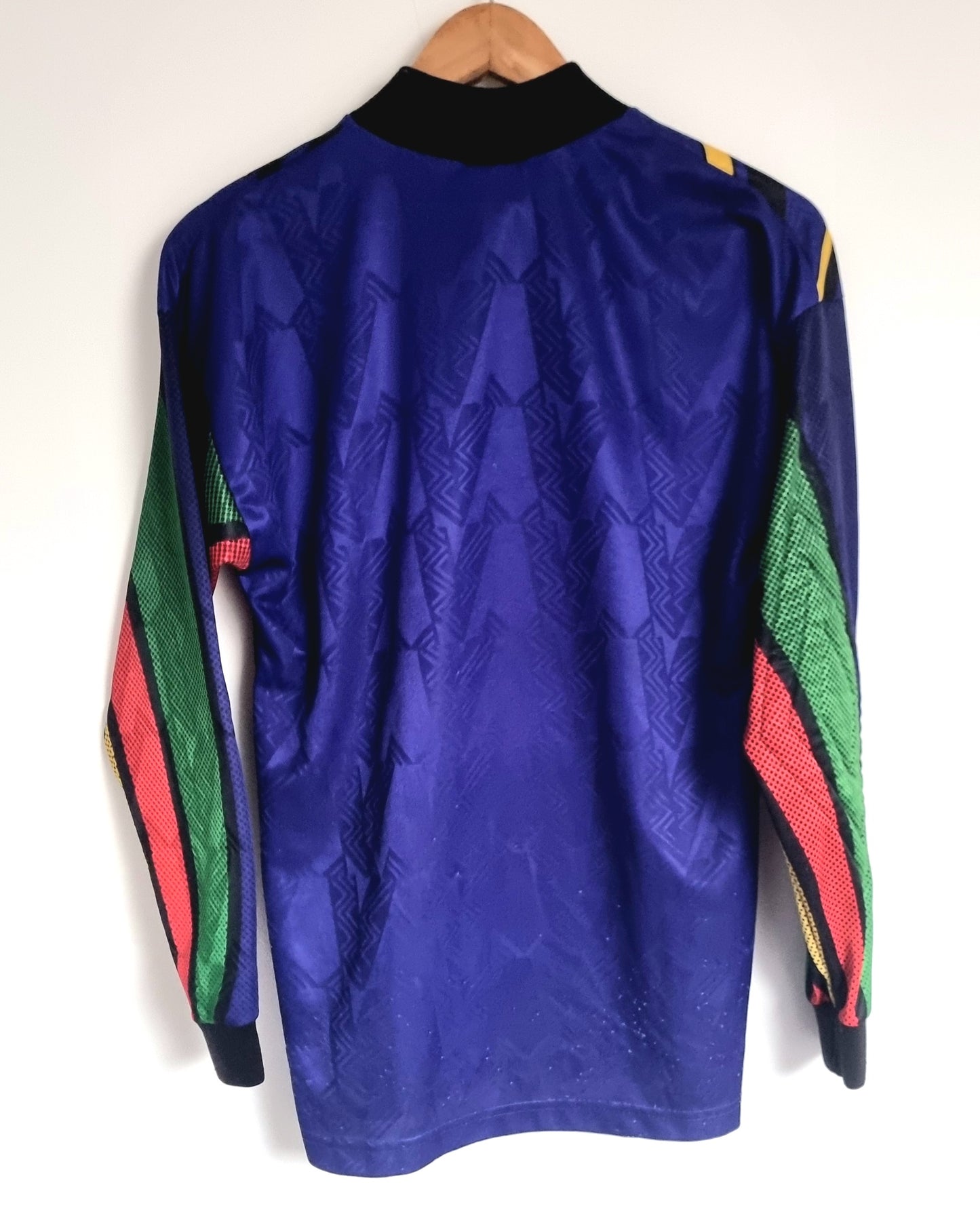 Umbro 1990s Vintage Long Sleeve Goalkeeper Template Small