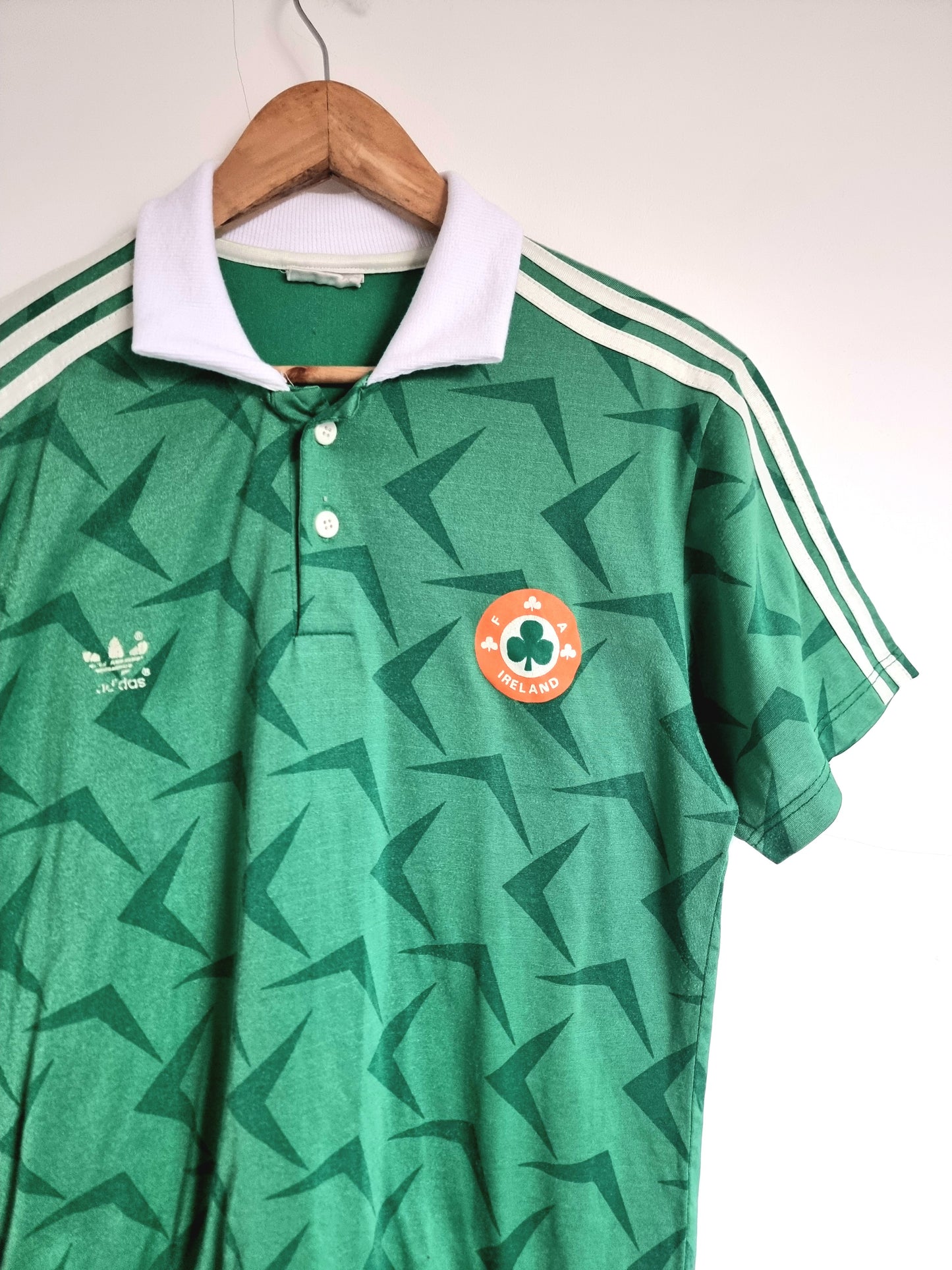 Adidas Ireland 90/92 Home Shirt Large