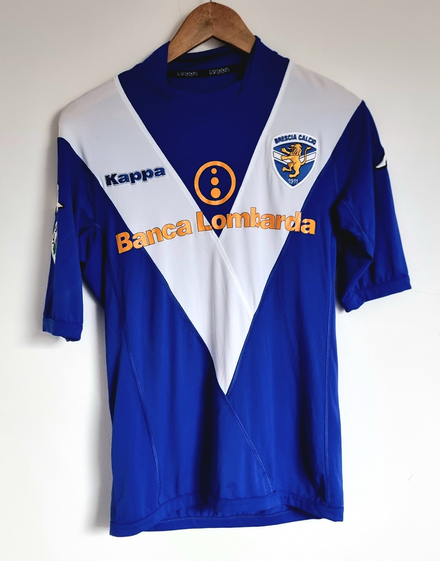 Kappa Brescia 04/05 'Di Biagio 32 ' Signed Home Shirt Large