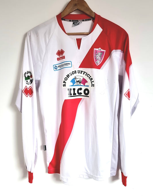 Errea Grosseto 07/08 'Virga 18' Match Issue Long Sleeve Away Shirt XL