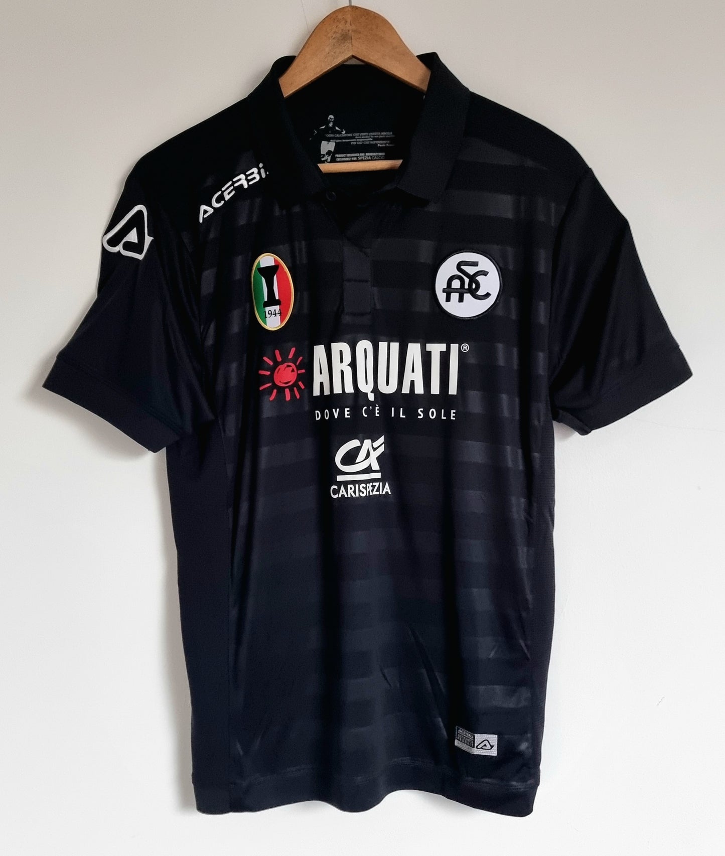 Acerbis BNWT Spezia 17/18 'Gilardino 10' Away Shirt Medium