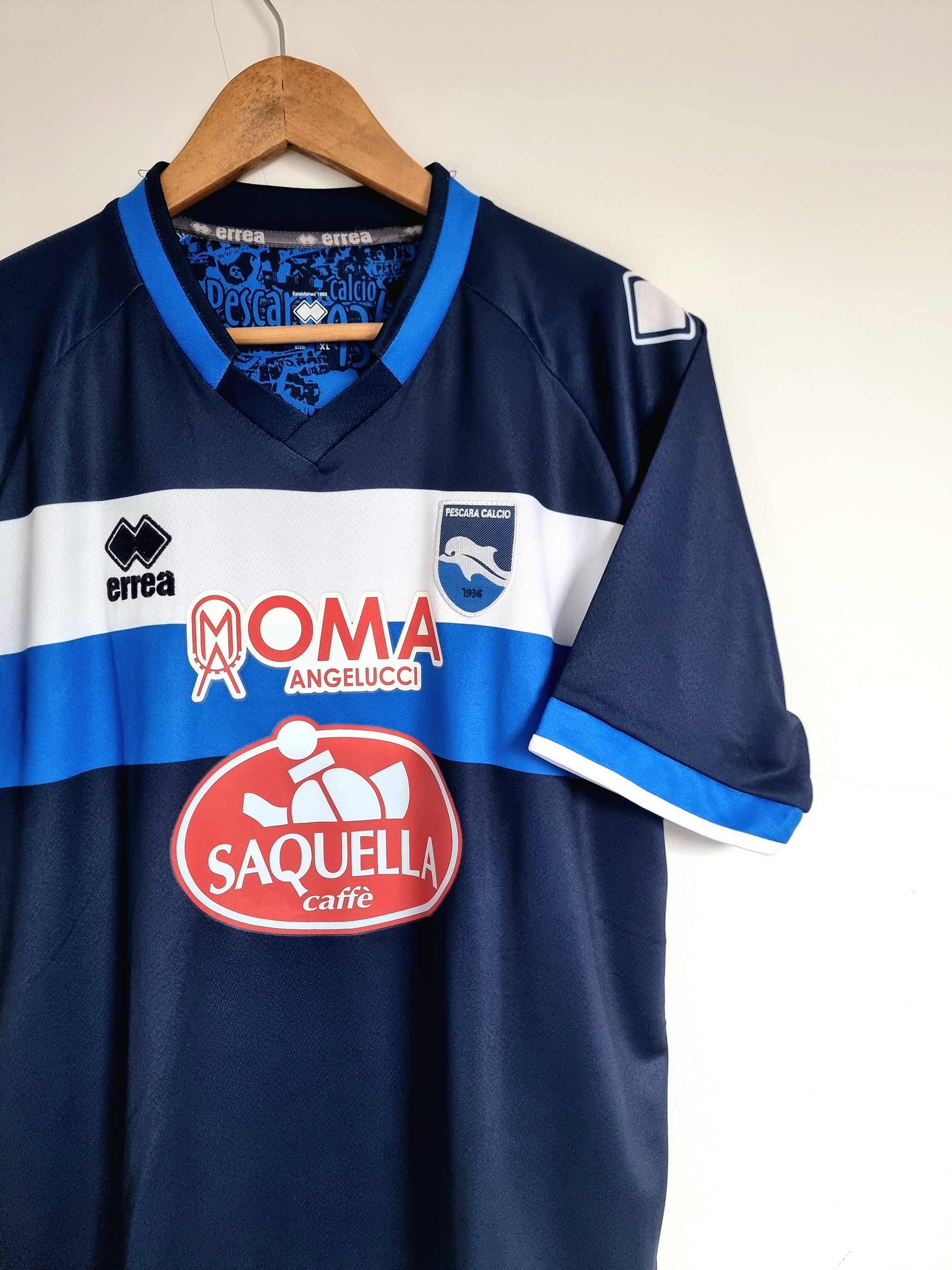 Pescara Calcio Kit Errea Calcio Errea Pescara 16/17 'Fiorillo