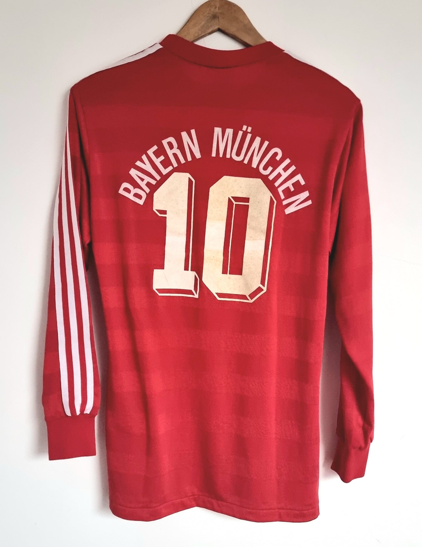 Adidas Bayern Munich 84/86 Long Sleeve Home Shirt Medium