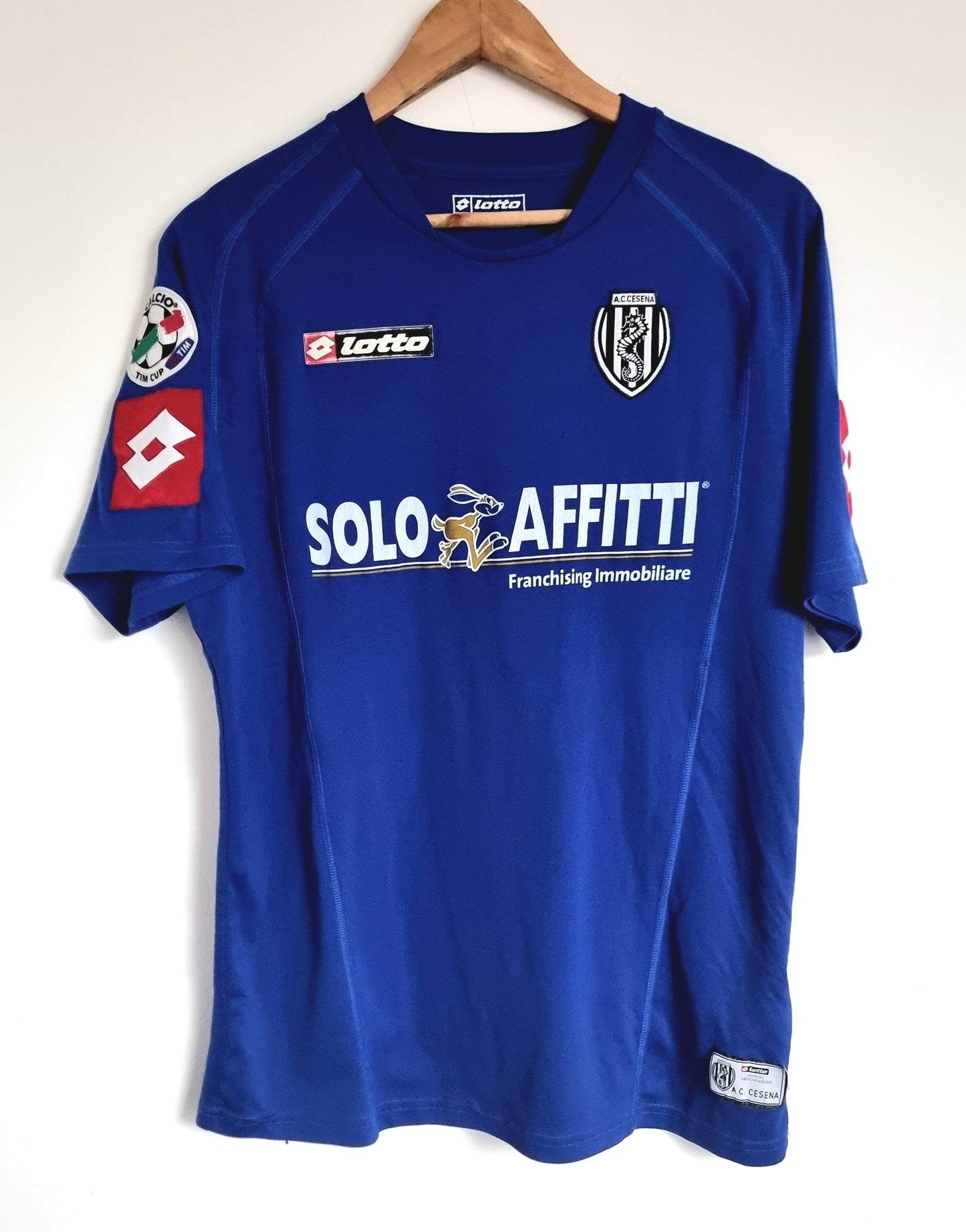 Lotto AC Cesena 06/07 'Turci 1' Match Issue Coppa Italia Goalkeeper Shirt XL