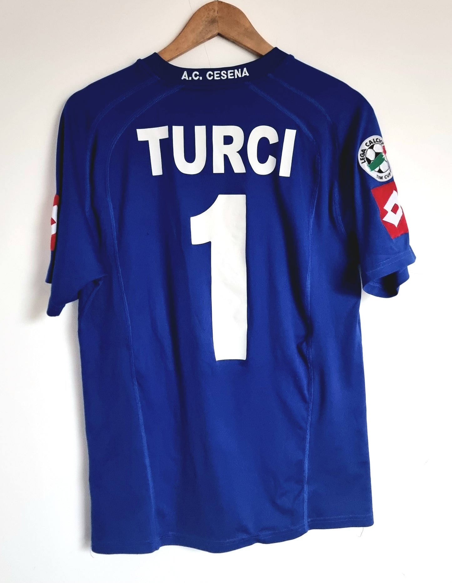 Lotto AC Cesena 06/07 'Turci 1' Match Issue Coppa Italia Goalkeeper Shirt XL