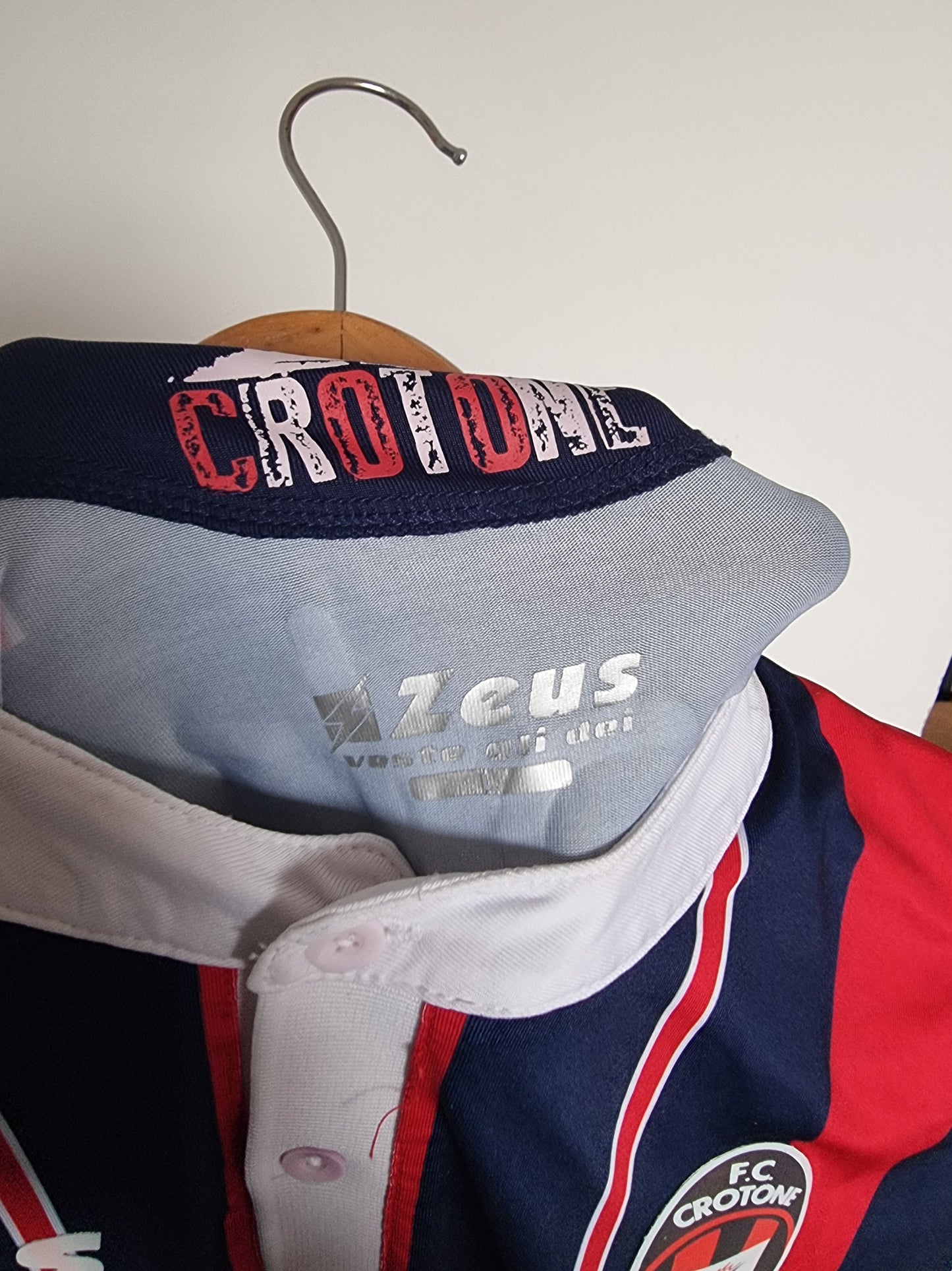 Zeus FC Crotone 16/17 'Trotta 29' Match Issue Home Shirt Large