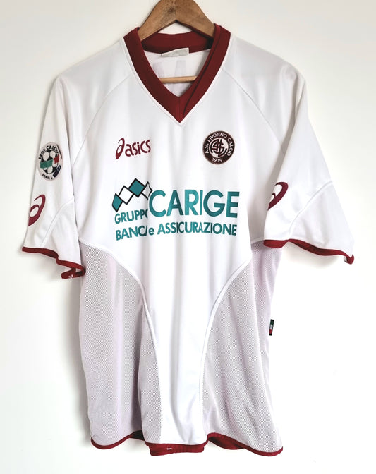 Asics Livorno 04/05 'Galante 6' Match Issue Away Shirt XL