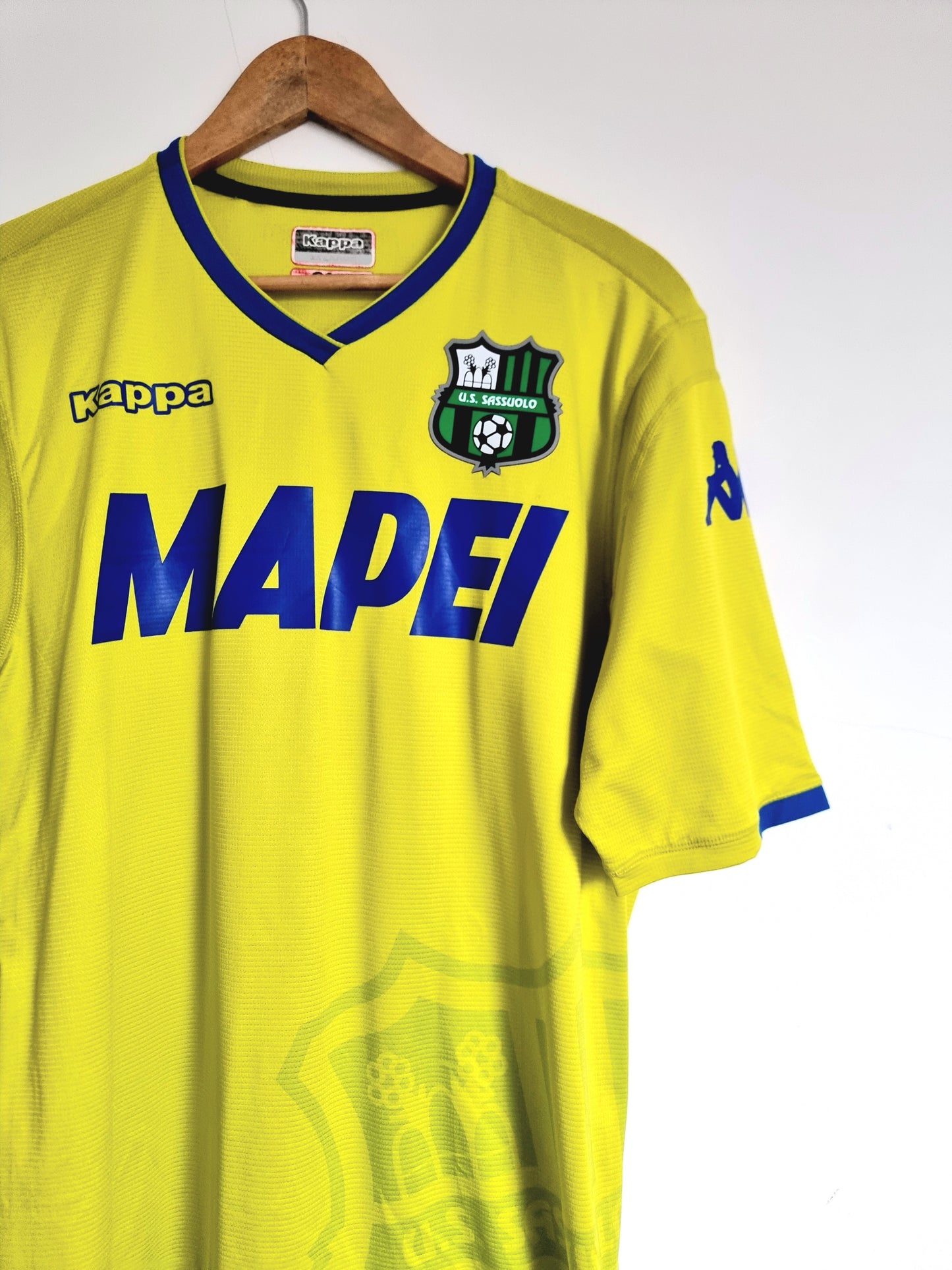 Kappa Kombat Sassuolo 18/19 'Matri 10' Match Issue Third Shirt XXL