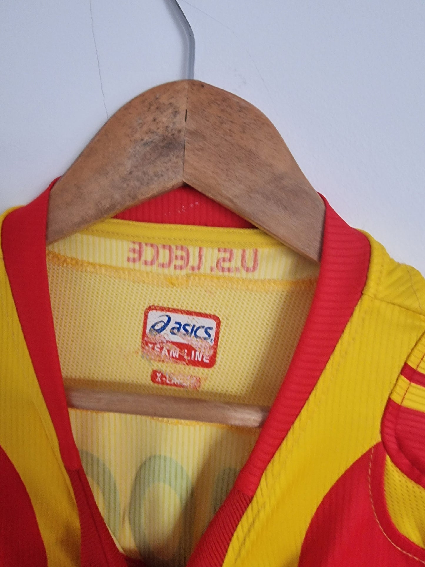 Asics Lecce 06/08 'Tiribocchi 90' Long Sleeve Home Shirt XL