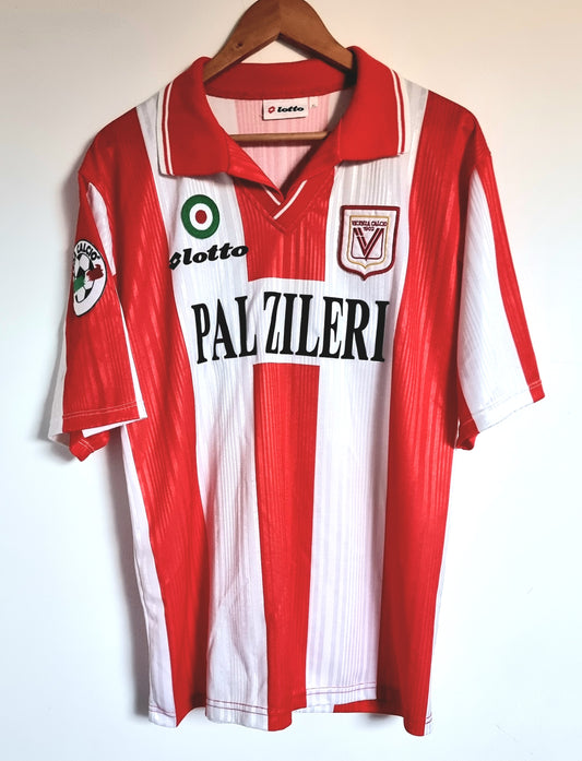 Lotto Vicenza 97/98 'Zauli 14' Match Issue Home Shirt XL