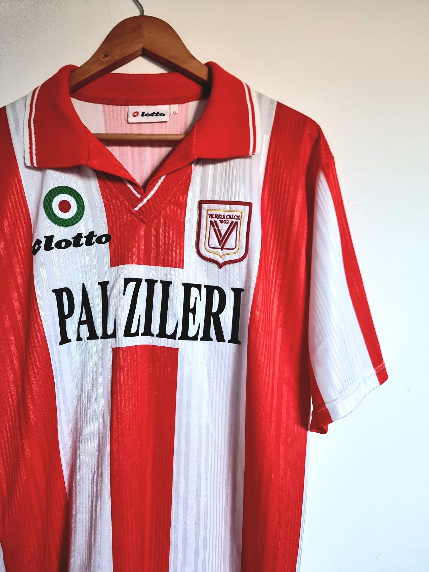 Lotto Vicenza 97/98 'Zauli 14' Match Issue Home Shirt XL