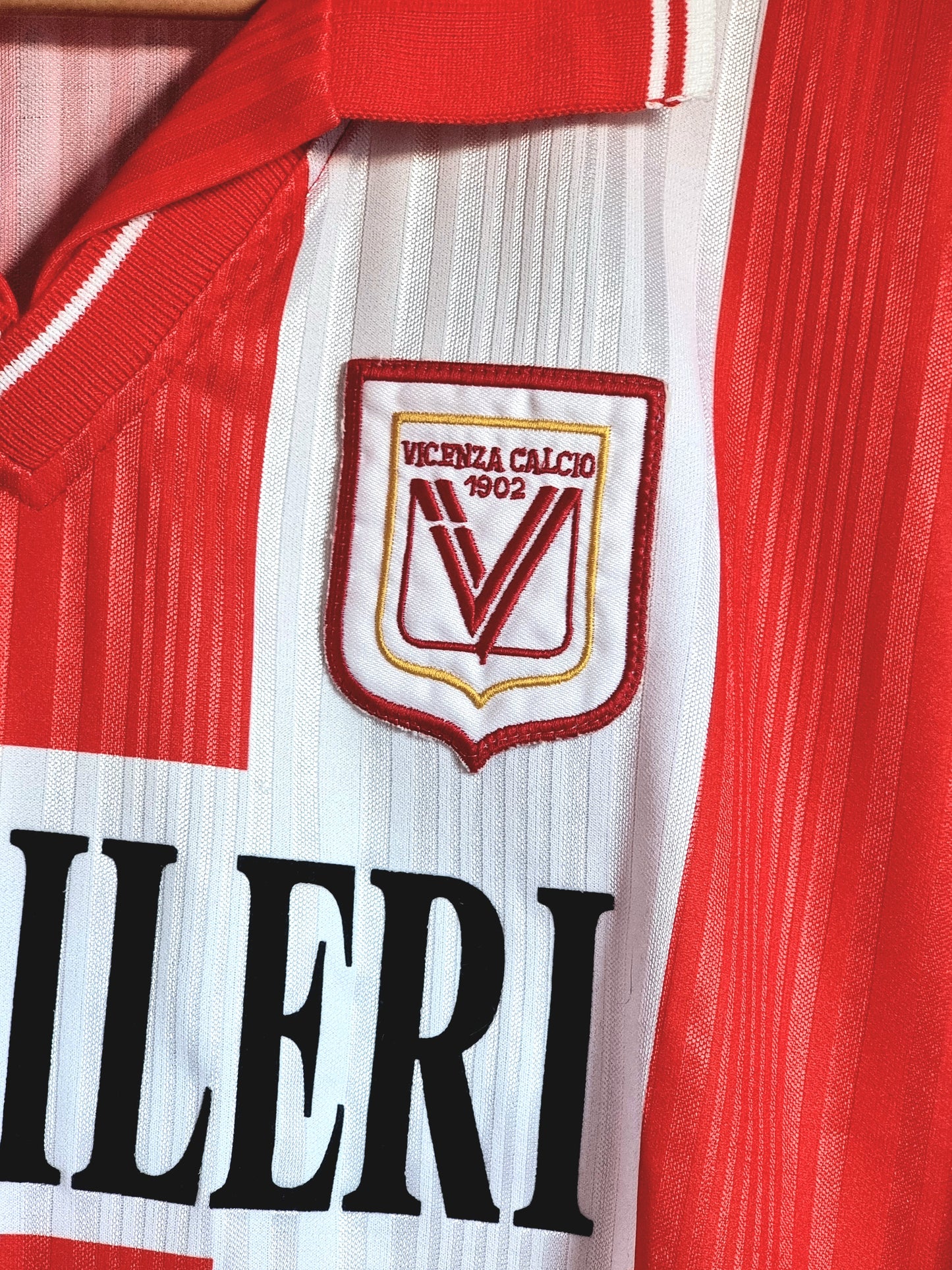 Lotto Vicenza 97/98 'Zauli 14' Match Issue Home Shirt XL