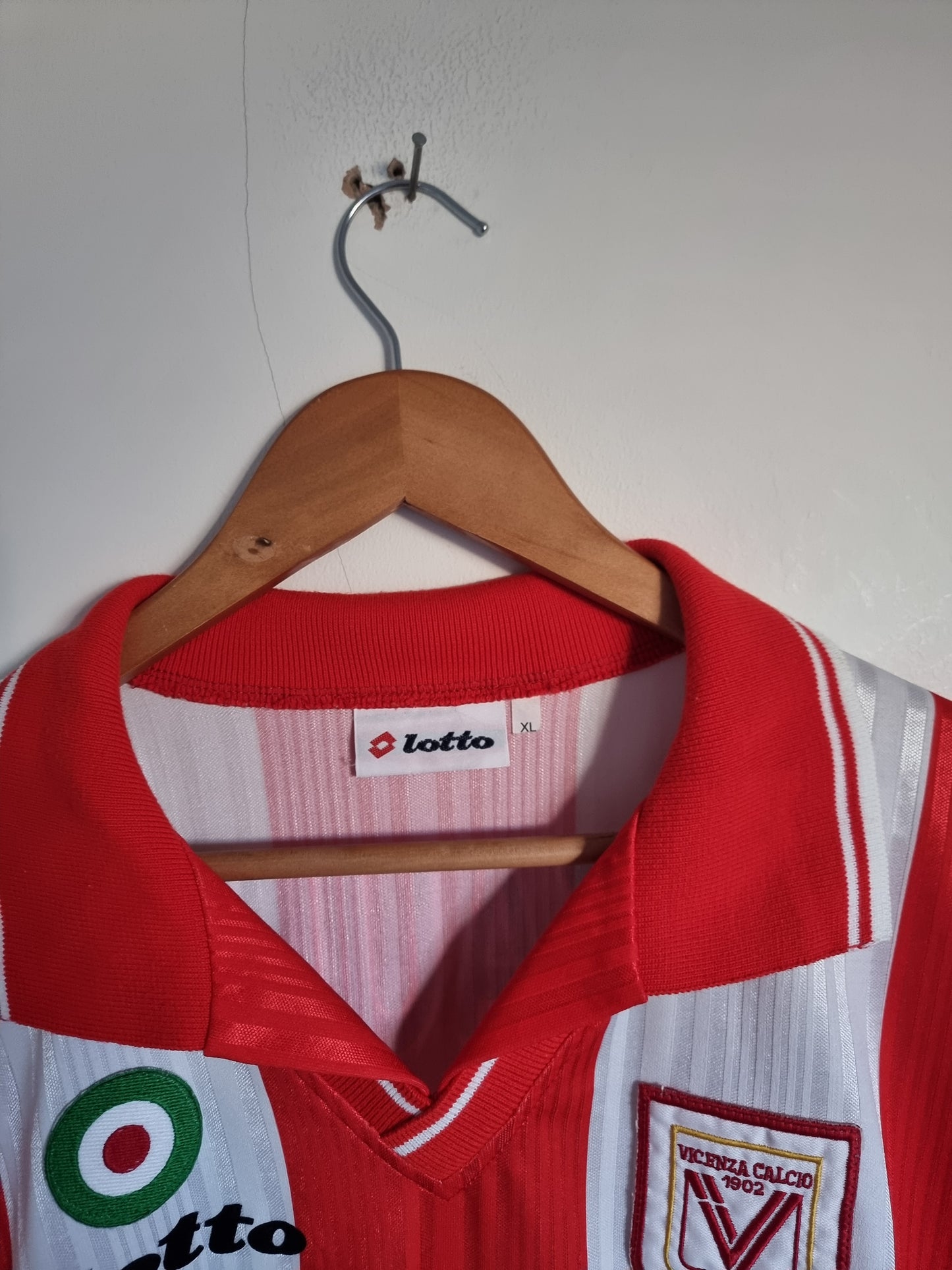 Lotto Vicenza 97/98 'Zauli 14' Match Issue Home Shirt XL