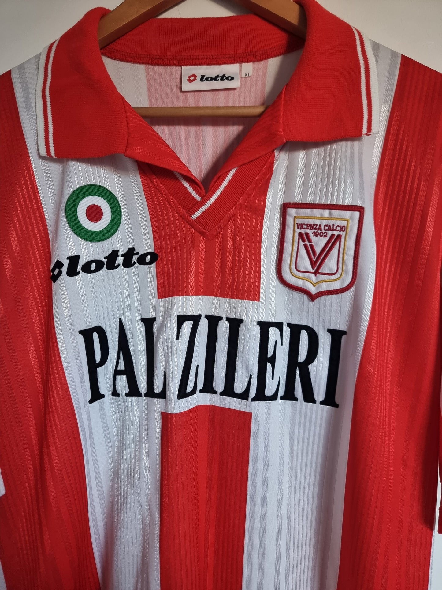 Lotto Vicenza 97/98 'Zauli 14' Match Issue Home Shirt XL