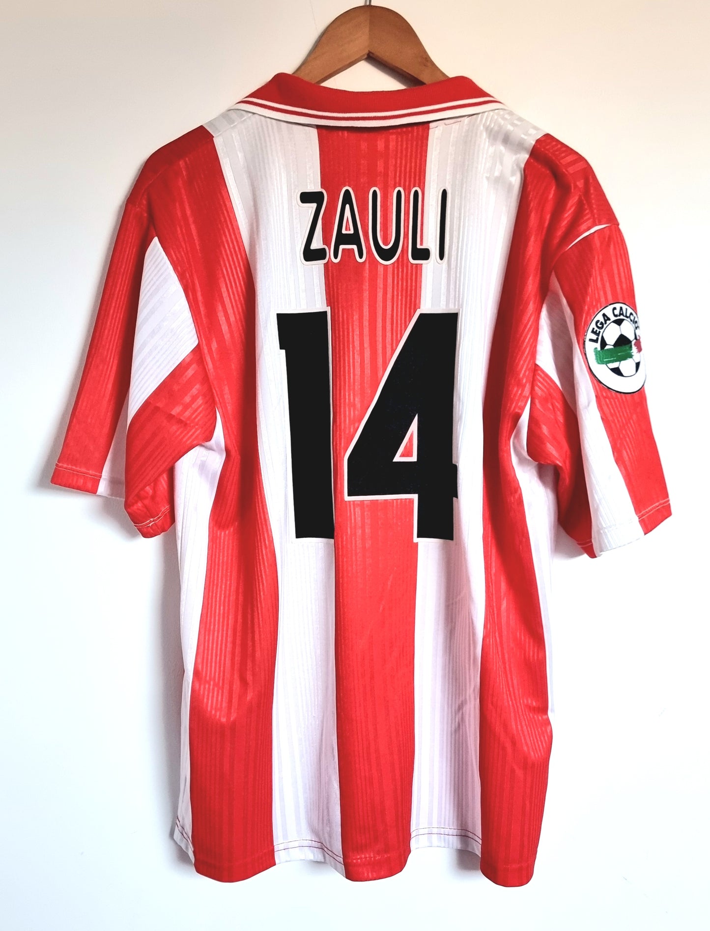 Lotto Vicenza 97/98 'Zauli 14' Match Issue Home Shirt XL