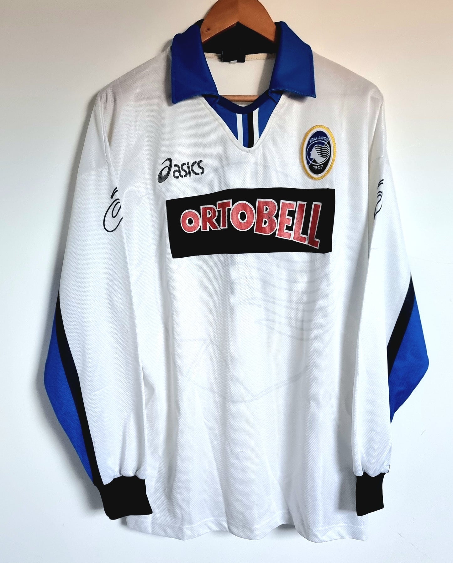 Asics Atalanta 99/01 Match Issue Primavera Away Shirt XL