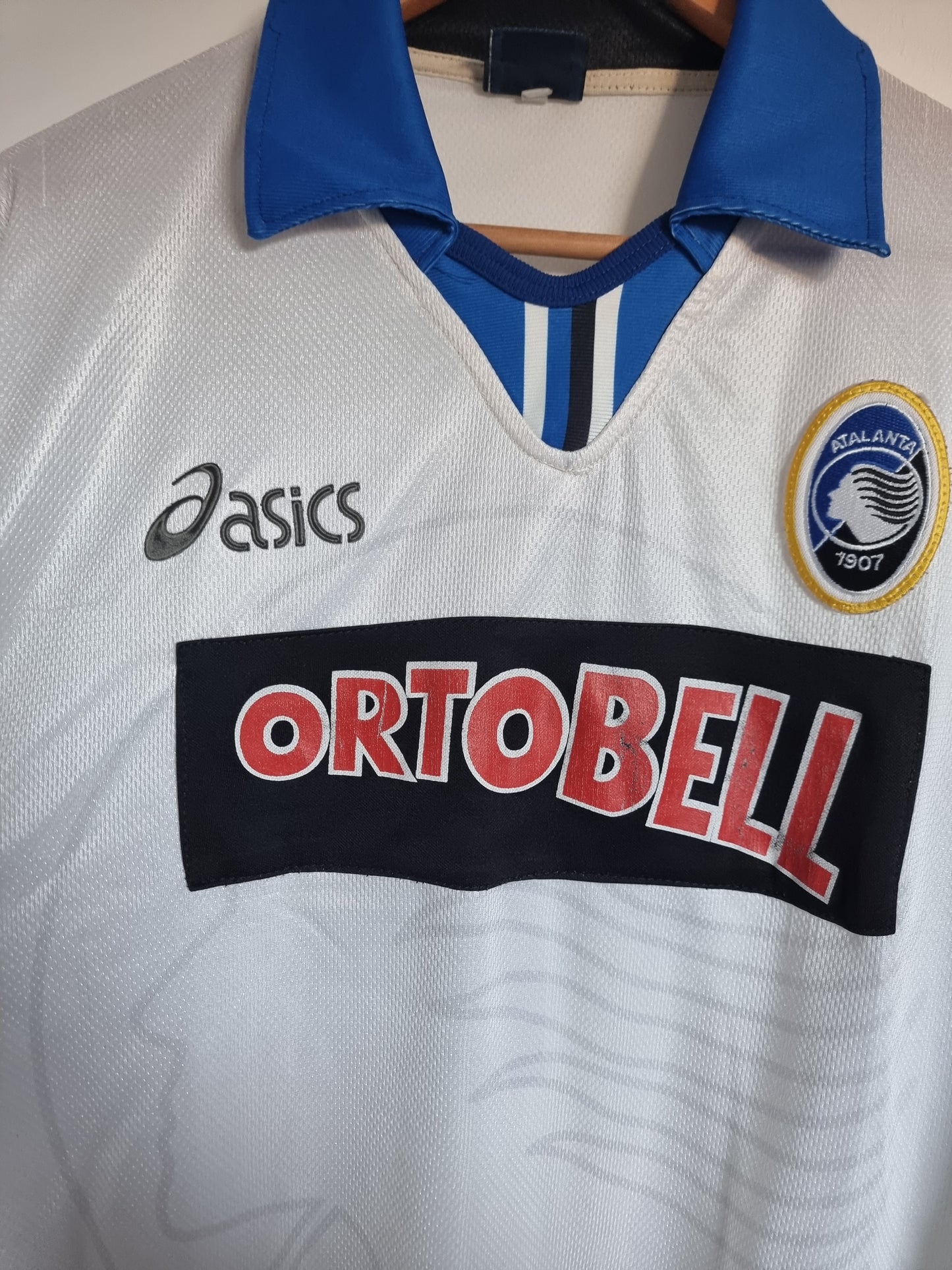 Asics Atalanta 99/01 Match Issue Primavera Away Shirt XL