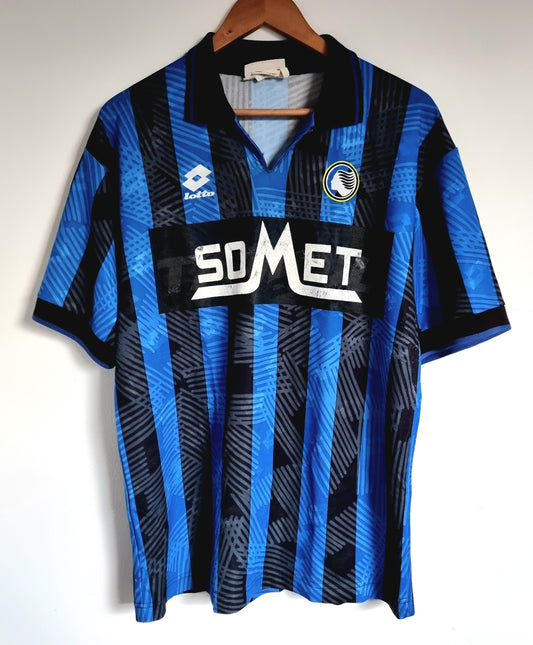 Lotto Atalanta 94/95 Match Issue Home Shirt XL