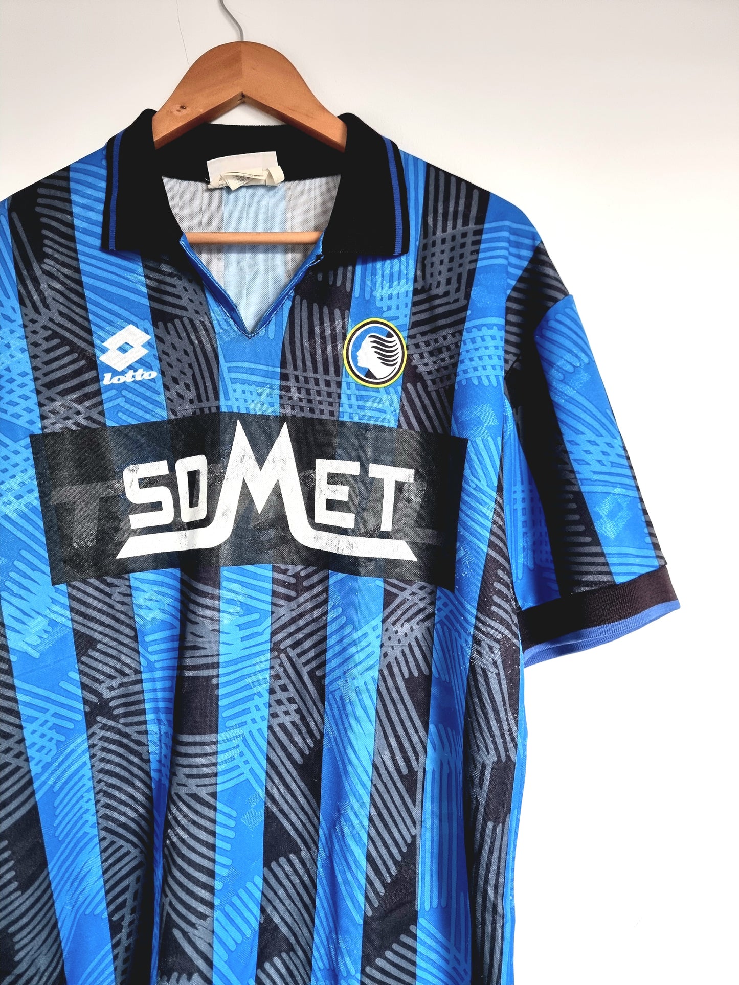 Lotto Atalanta 94/95 Match Issue Home Shirt XL