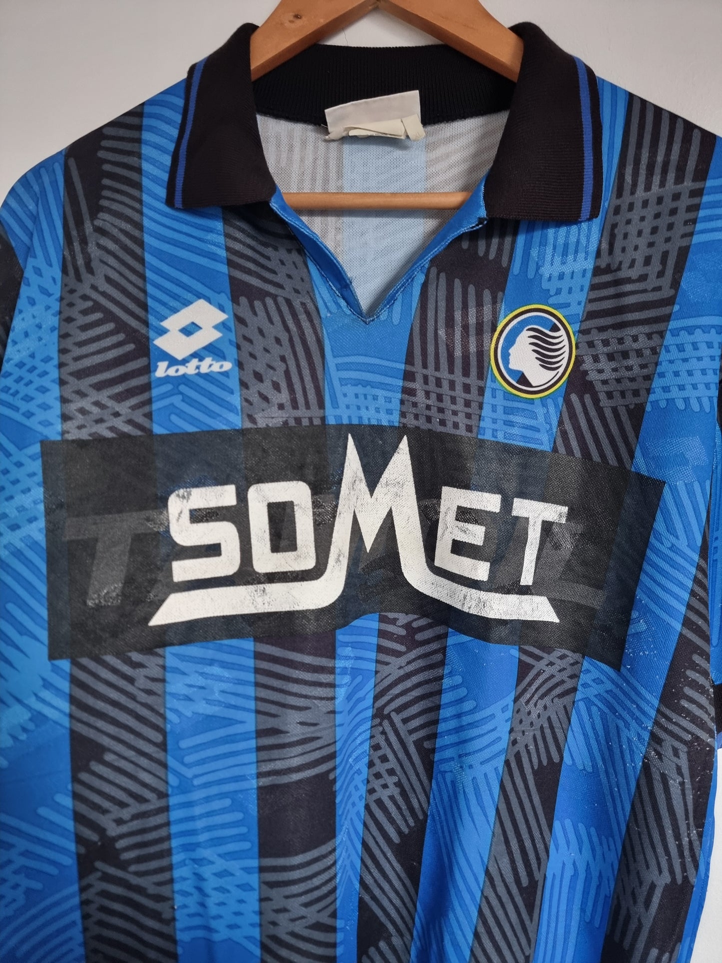 Lotto Atalanta 94/95 Match Issue Home Shirt XL